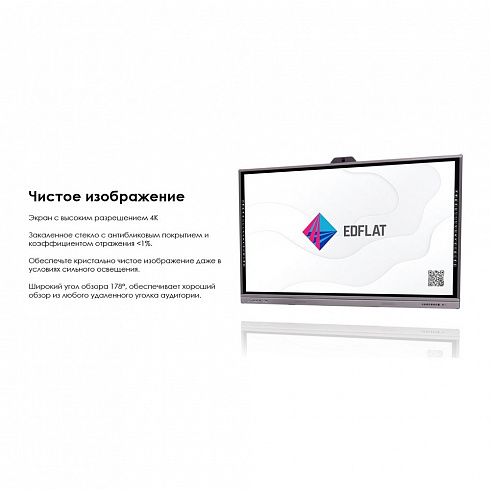 Интерактивная панель EDFLAT EDF75CT M3