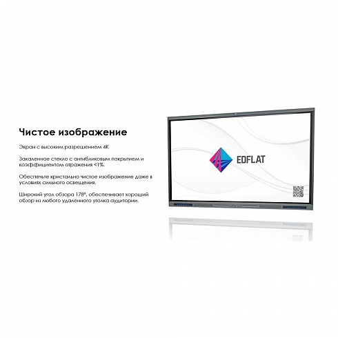 Интерактивная панель EDFLAT EDF65UH 3