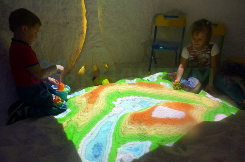 Интерактивная песочница для детей iSandBOX Salt