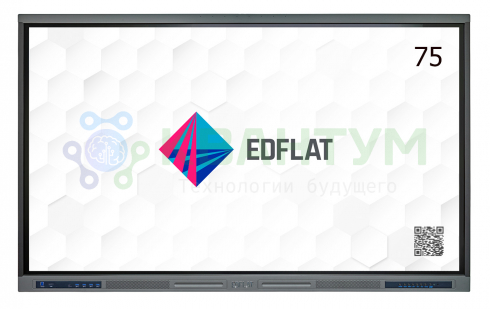 Интерактивная панель EDFLAT EDF75UH